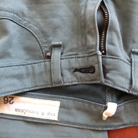 Rag & Bone dark teal skinny jeans/leggings_Size 26 - Picture 7 of 7